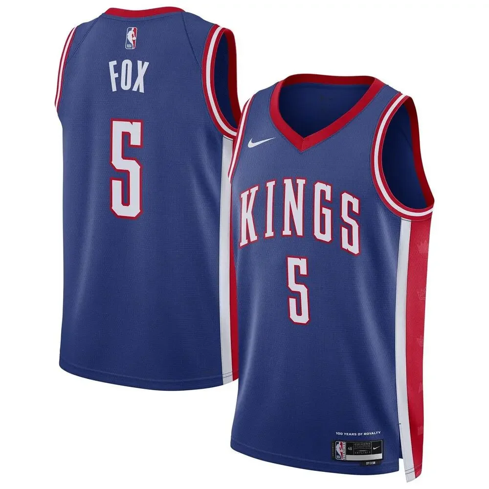 De'Aaron Fox Sacramento Kings‎ Nike Unisex 2024/25 Jersey – City Edition XXL